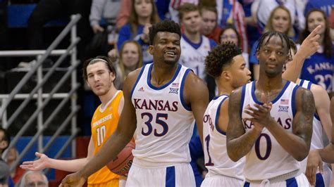 Big 12sec Challenge Kansas Beats Tennessee In First Game Since Brawl