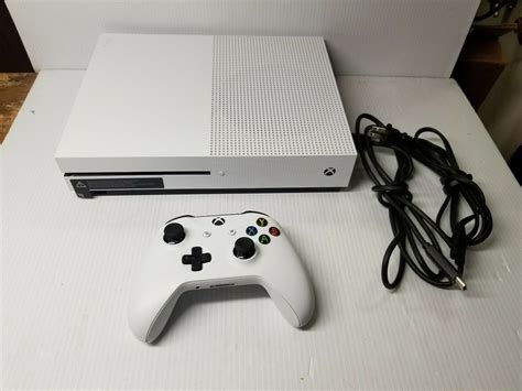 Microsoft Xbox One S 1tb White Console With Controller