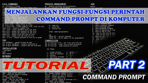 Fungsi Cmd Atau Command Prompt Pada Komputer Lengkap Dan Wajib