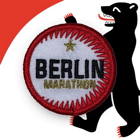 Race Day Rangers Berlin Marathon Commemorative Patch