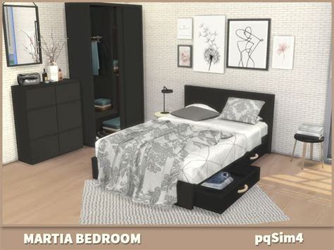 Martia Bedroom The Sims 4 Custom Content En 2020 Dormitorios Sims