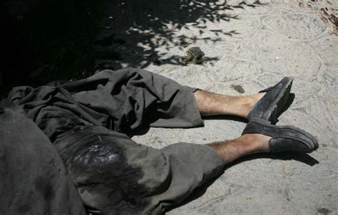Taliban Commanders Dead Body Set On Fire In Herat Province Khaama