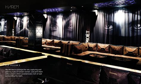 Vip Lounge Covered Face Curtains By Rsw At Harem Night Club Id Design