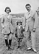 Jacqueline Kennedy Onassis as a child with her parents John Vernou ...