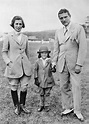 Jacqueline Kennedy Onassis as a child with her parents John Vernou ...