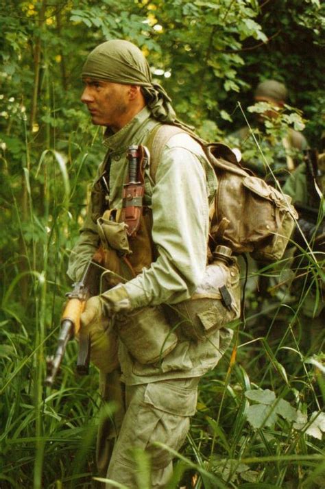 Macv Sog Team Member In The Woods 1968 Vietnam War Vietnam War