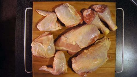 These steps also work for cooked chicken. Cheap Eats: Cut Up Fryer Chicken