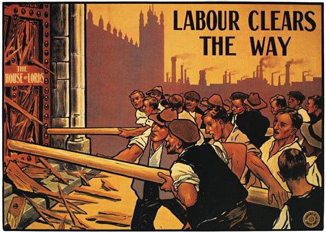 Posterazzi England Labour Poster Nlabour Clears The Way Labour Party