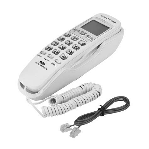 Corded Telephone Home Desk Wall Mount Landline Phone Telephone With