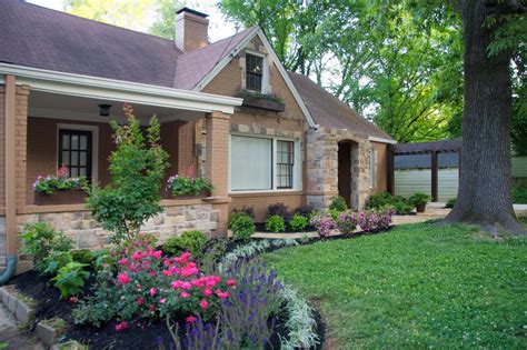 Front Yard Designs For Simple Ranch House