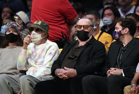 Jack Nicholson Made His First Public Appearance In Two Years At Lakers Game