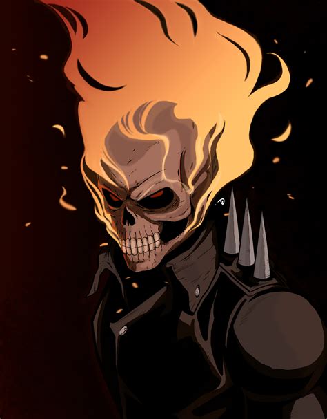 Ghost Rider Fan Art On Behance