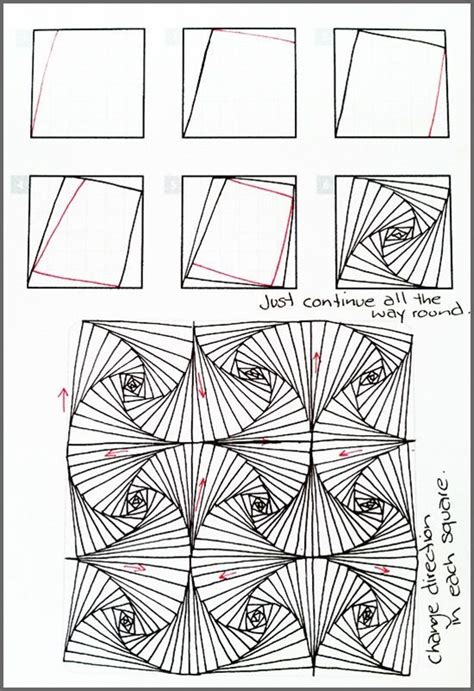 Maybe you would like to learn more about one of these? Zentangle Ideas Step By Step - Creative Art