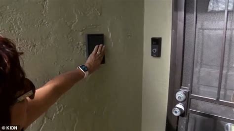 California Man Caught On Camera Licking Family S Doorbell And