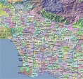 Los Angeles Zip Codes - Los Angeles County Zip Code Boundary Map