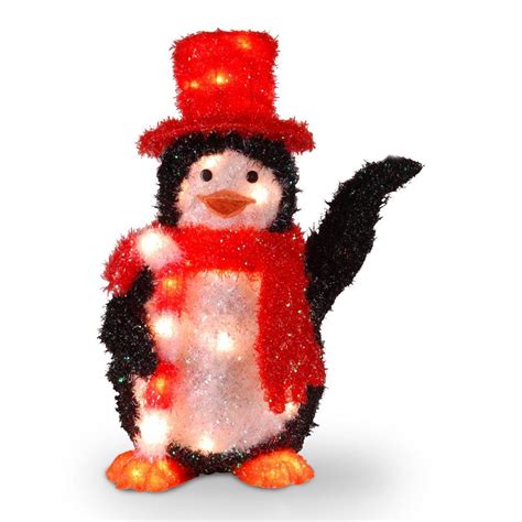 Penguin Outdoor Christmas Decorations At