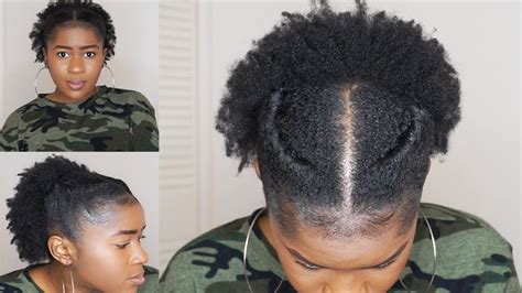 35 protective hairstyles for natural hair captured on instagram. Sleek Twist Style on Short 4c Natural Hair