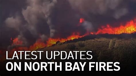 Updates On North Bay Fires Spreading Rapidly Across 2 Counties Youtube
