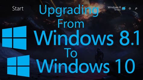 How To Upgrade From Windows 81 To Windows 10 Technical Preview Youtube