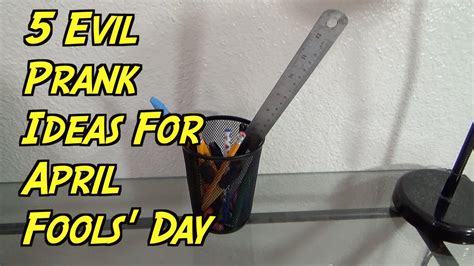 1st of april usually means the april fool's day. 5 Evil Prank Ideas For April Fools' Day - HOW TO PRANK ...