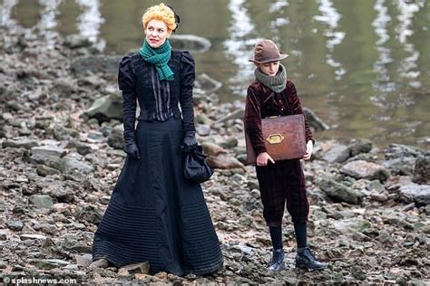 Claire Danes Is Pictured In Stunning Victorian Garb As She Films The Essex Serpent In London