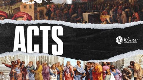 Acts: The Early Church and Us | Winder : Winder