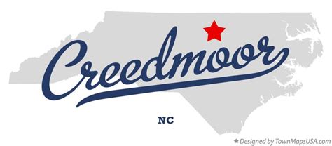 Map Of Creedmoor Nc North Carolina