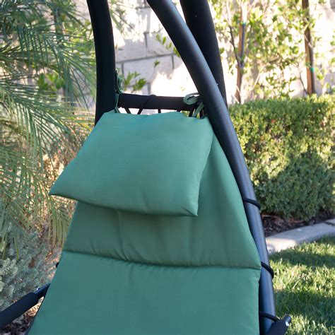 Goplus outdoor canopy chair, heavy duty camping chair durable folding seat w/cup holder and gymax canopy camping chair, folding sport chair with sunshade & carrying bag, portable. Hanging Chaise Lounge Chair Hammock Swing Canopy Glider ...