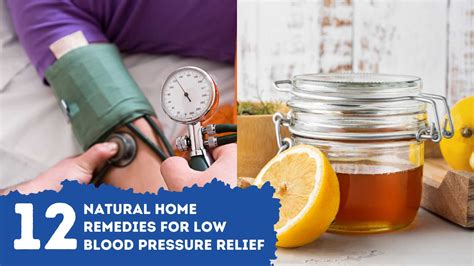 12 Natural Home Remedies For Low Blood Pressure Relief Sprint Medical