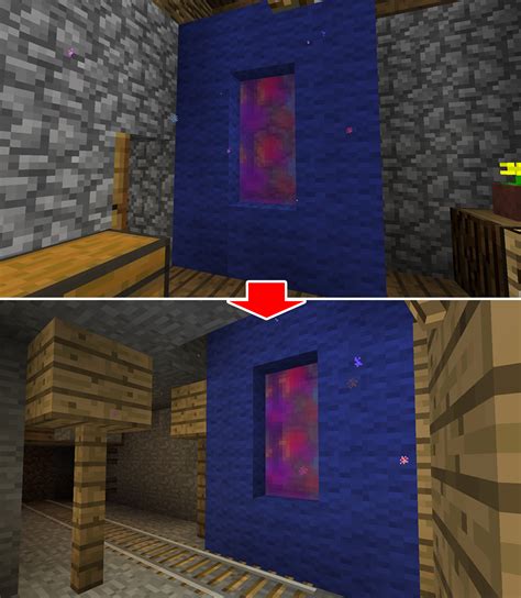 Minecraft Mods Colourful Portals