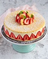 This Classic French Fraisier Cake recipe makes the most delicious ...