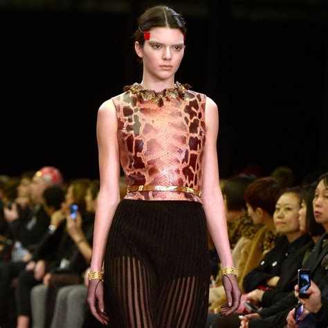 Kendall Jenner Models On The Givenchy Fall 2014 Runway