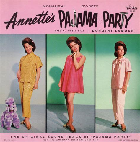 Annette “annettes Pajama Party” 1964 Ralbumartporn