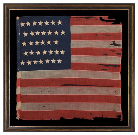 Jeff Bridgman Antique Flags And Painted Furniture Wool Civil War