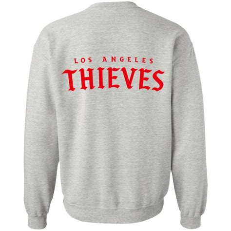 100 Thieves Merch La Thieves White Ss Tee Spoias