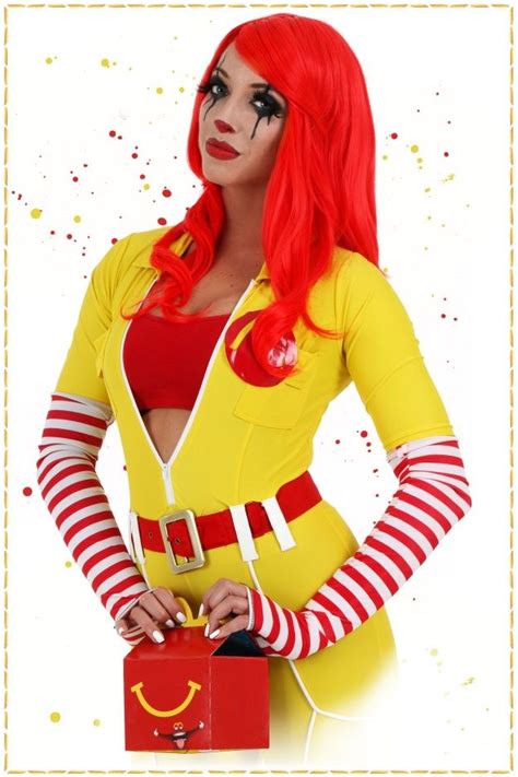 diy sexy ronald mcdonald costume blog ronald mcdonald costume