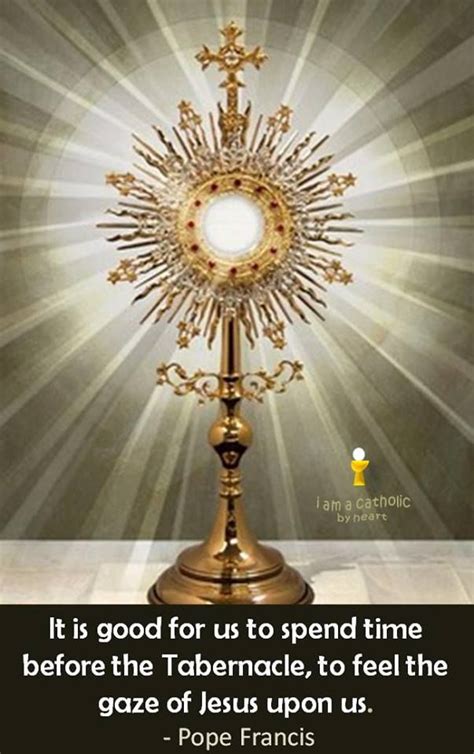 Eucharistic Adoration Pope Francis