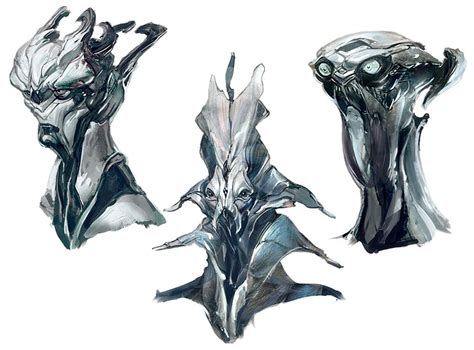 Alien Head Ideas Concept Art From Mass Effect Andromeda Alien Concept