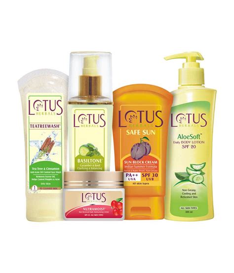Top 20 Lotus Herbal Skincare Products One Must Buy Loot Deal