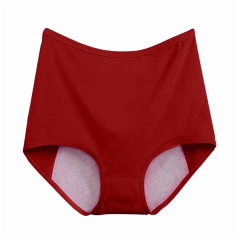 Funcee Womens Plus Size Menstrual Period Leak Proof Panties Cotton Briefs Underwear Walmart