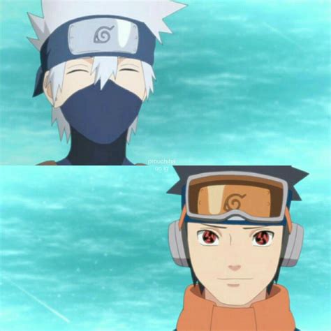 Kakashiobito Naruto Characters Naruto Kakashi And Obito