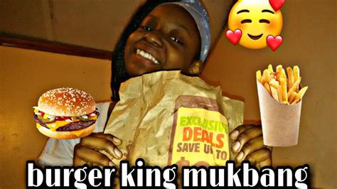 Burger King Mukbang Youtube