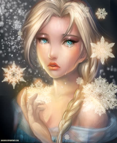 Sad Frozen Queen Elsa