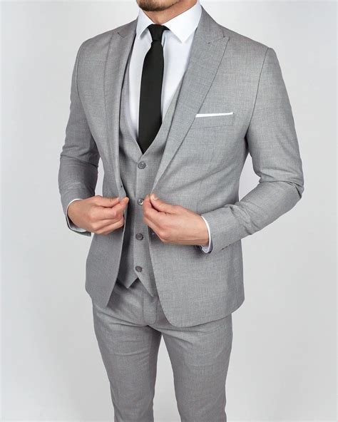 stylish men suits grey wedding suit attractive men suits formal fashion dress elegant fashion