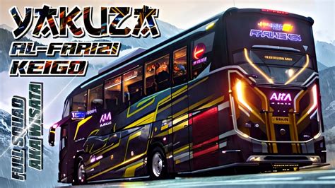 Mod Bussid Terbaru Jetbus Aka Wisata Yakuza Alfarizi Keigo Livery