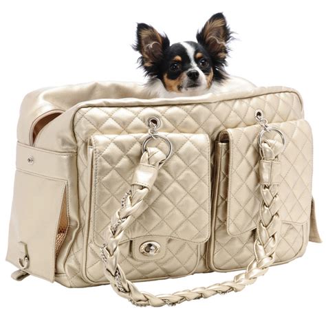 Comfort the ingenious design is inherently grounded in its versatility. Alex Luxe Dog Carrier Bag by Kwigy Bo Gold | Designer Pet ...