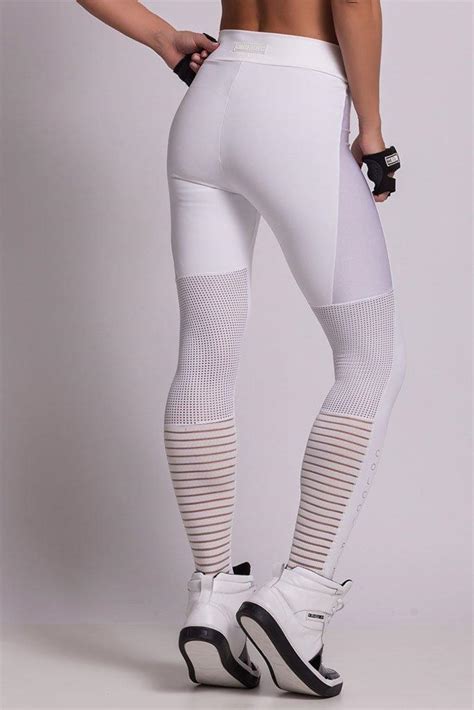 White Workout Leggings