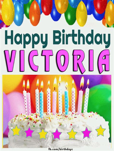 Happy Birthday Victoria Images 