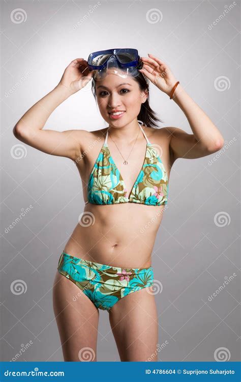 Asiatische Frau Im Bikini Stockfoto Bild Von Liebhaberei My XXX Hot Girl