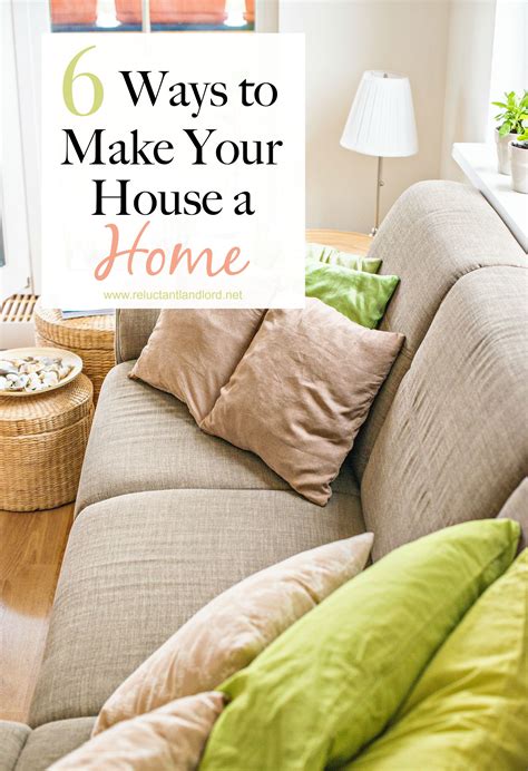 I felt like i really got to know harper in a relatively short time (as the book was only a little over 200 pages long). 6 Ways to Make Your House a Home - Reluctant Landlord